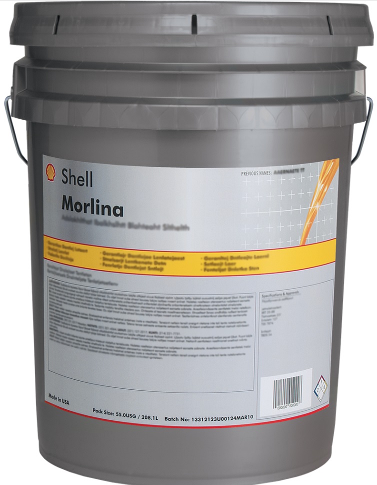 Shell Morlina S3 BA 150 -  | Container: 5 Gallon Pail | Shipped as: 1 X 5 Gallon Pail - MORGOIL® Type Bearing Lubricant